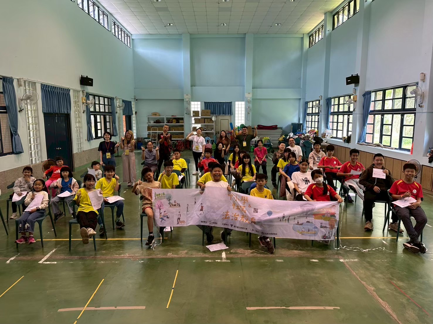 南投縣爽文國民小學學生場